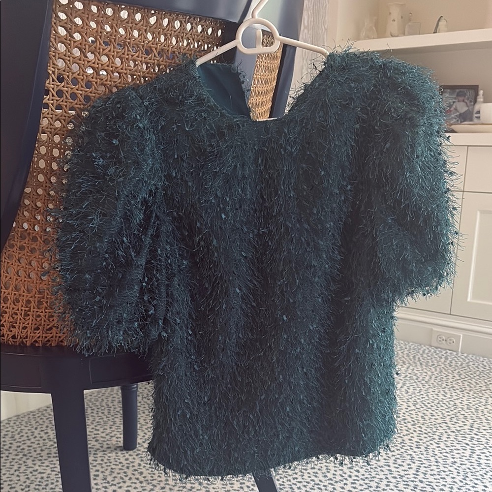 Fuzzy Green Top